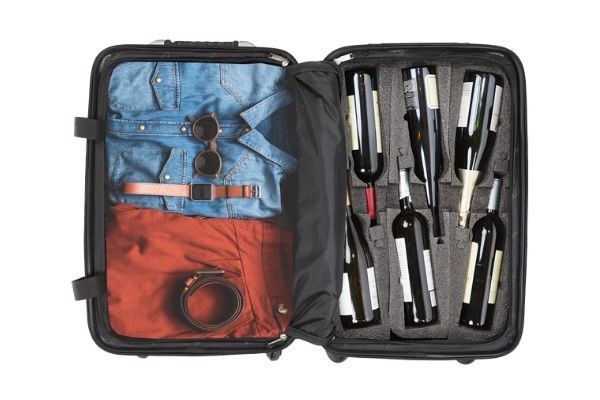 wine suitcases for airline travel