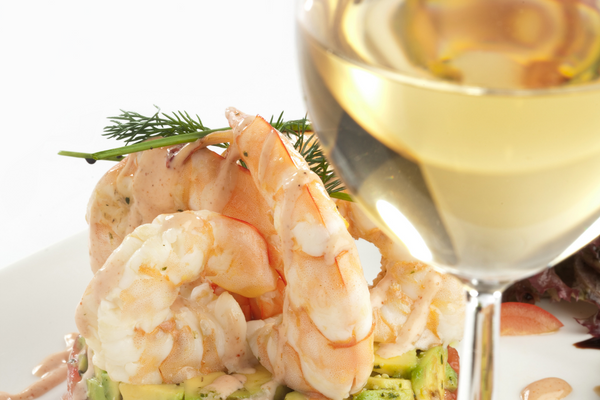 shrimp wine pairing
